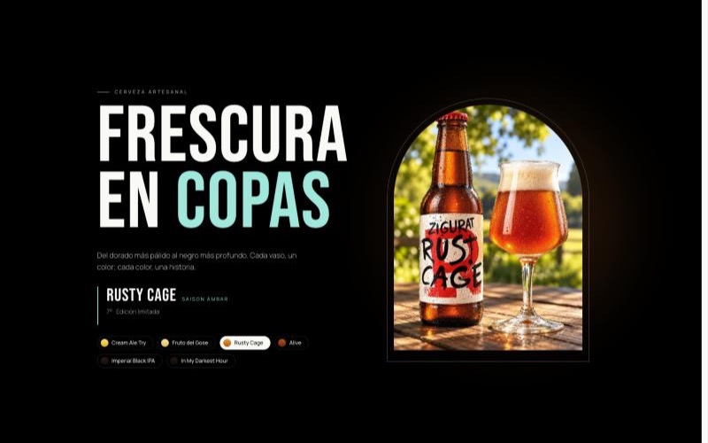 Sitio de Zigurat Cervecería Artesanal